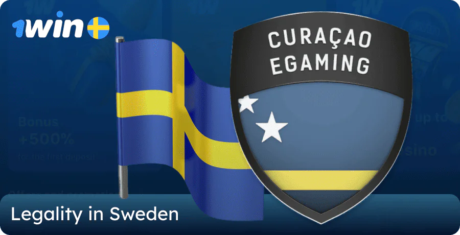 Is 1win legal in Sweden